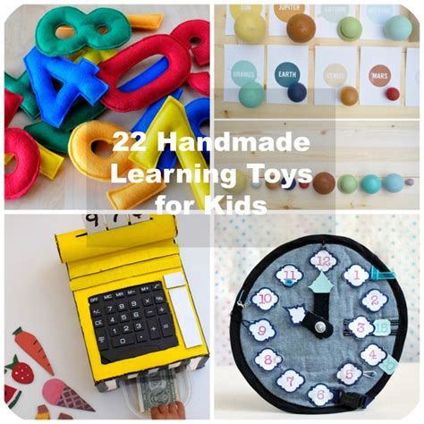 22 Handmade Learning Games & Toys for Kids