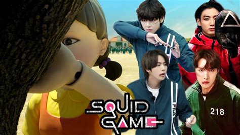 BTS play squid game 👧🏻 // Hindi dubbing // Part-2 - YouTube