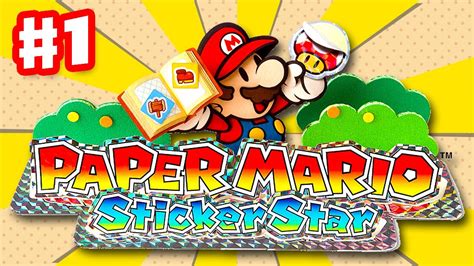 Paper Mario Sticker Star - Gameplay Walkthrough Part 1 - Decalburg ...