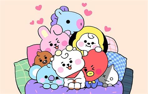 The BT21: the cute universe of BTS in detail