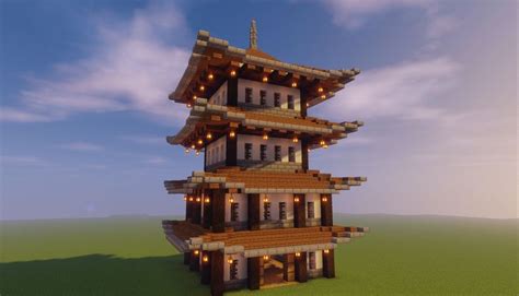 Minecraft Japanese House Build