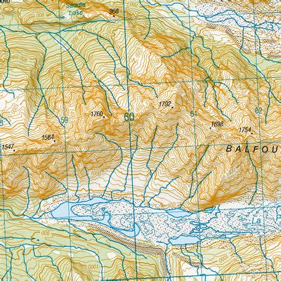 BX15 - Fox Glacier map by Land Information New Zealand - Avenza Maps | Avenza Maps