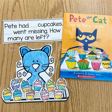 pete the cat and the missing cupcakes printables - Grisel Heaton