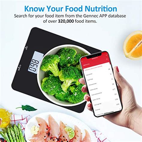 Buy Smart Food Nutrition Scale, FITINDEX Bluetooth Digital Kitchen ...