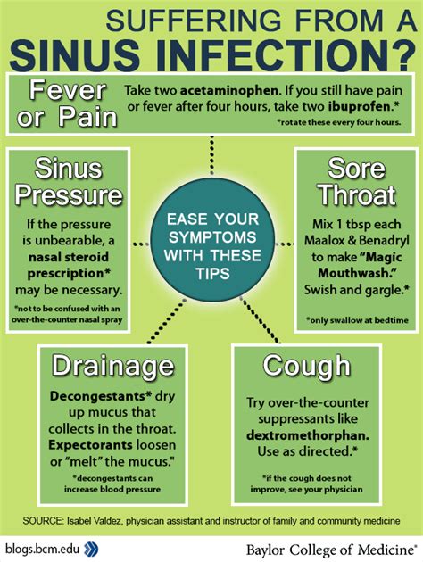 Tips to soothe sinus infection symptoms