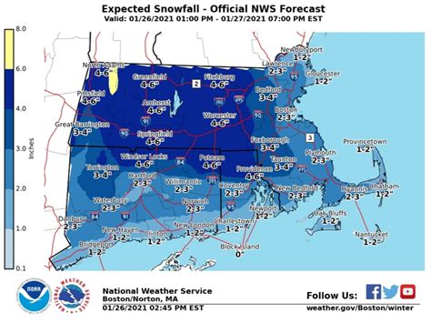 Snow Totals Upped In Rhode Island For Jan. 26 Storm | Newport, RI Patch