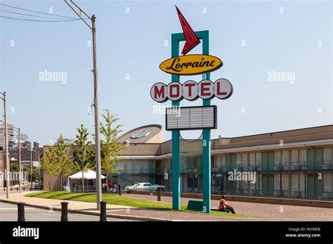 The National Civil Rights Museum at the Lorraine Motel in Memphis Stock ...