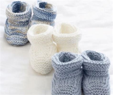 Free Printable Crochet Baby Booties Patterns