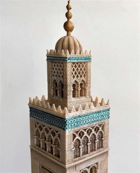 Koutoubia Minaret - Marrakech, Morocco by MiniWorld3D | Download free STL model | Printables.com