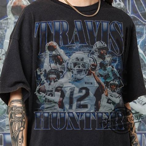 Travis Hunter T Shirt Travis Hunter Vintage Shirt Sport American ...