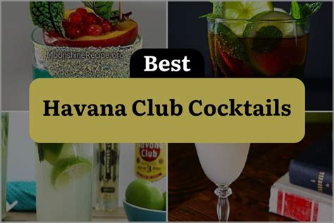 6 Havana Club Cocktails to Bring Cuba to Your Home Bar | DineWithDrinks