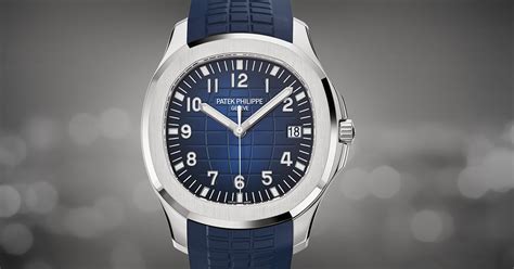 Patek Philippe | Aquanaut Blue Dial & Strap White Gold 5168G-001