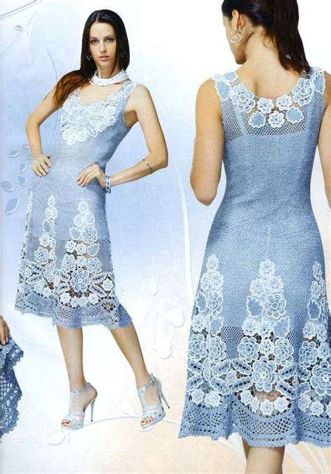 NEW CROCHET IRISH LACE DRESS PATTERN - Crochet