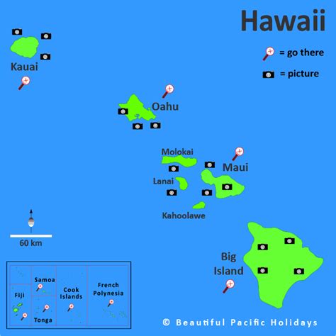 Fiji And Hawaii Map - Bennie Rosalynd