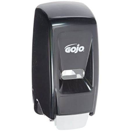 GOJO 800 Series Bag-in-Box Lotion Soap Push-Style Dispenser, Black, Dispenser for 800 mL Lotion ...