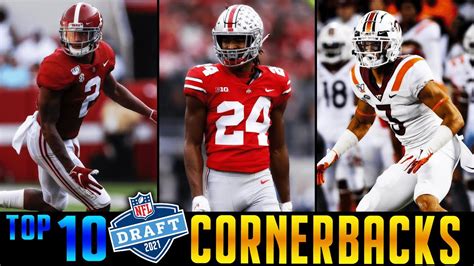 Top 10 Cornerbacks In The 2021 NFL Draft - YouTube