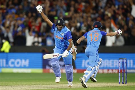 R Ashwin takes off after hitting the winning runs | ESPNcricinfo.com