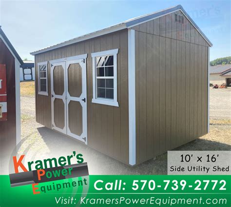 Shed With Windows 10'x16' | Utility Shed