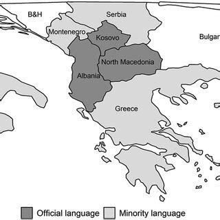 Main Albanian-speaking areas (excluding recent diaspora) in pale and... | Download Scientific ...