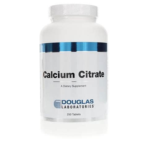 Calcium Citrate, Nutritional Supplements, Douglas Labs | Simple Health ...