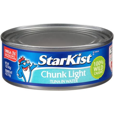 StarKist Chunk Light Tuna in Water, 5 oz Can - Walmart.com - Walmart.com