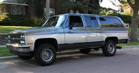 Here's How Much A Classic Square Body Chevrolet Suburban Is Worth Today