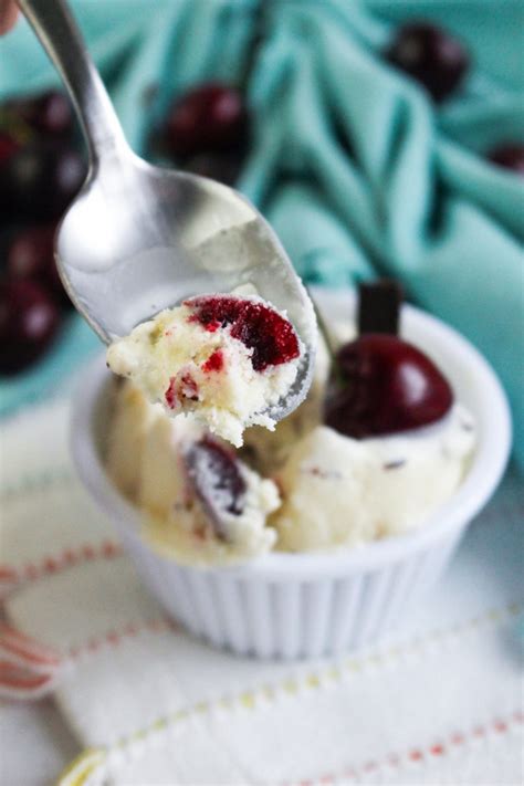 Copycat Cherry Garcia Ice Cream Recipe: Easy to make in a Cuisinart ...