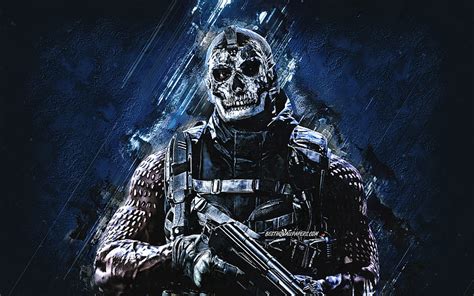Mace, Call Of Duty, portrait, blue stone background, Call Of Duty characters, HD wallpaper | Peakpx
