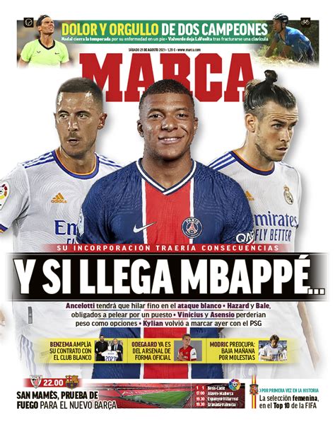 Today's Spanish Papers: Real Madrid hatch Kylian Mbappe plan and Ronald ...