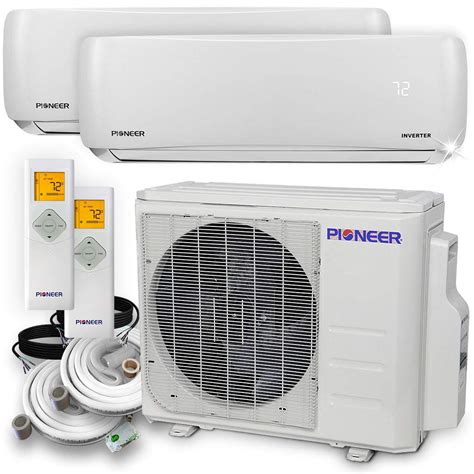 PIONEER Air Conditioner WYS020GMHI22M2 Multi Split Heat Pump, Dual (2 ...