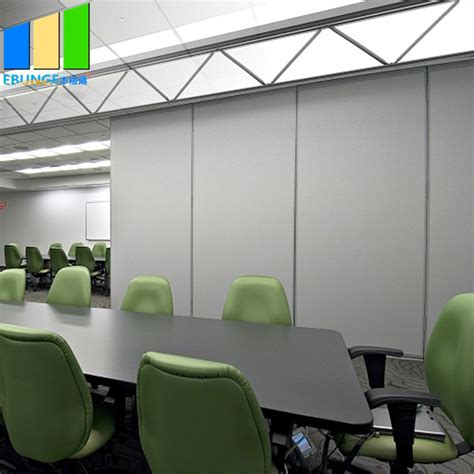 Top Hung Sound Proof Partitions System Acoustic Partition Panels Soundproofing Sliding Partition ...