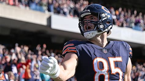 Cole Kmet's growth is under-the-radar aspect of Bears' offensive success - NBC Sports Chicago