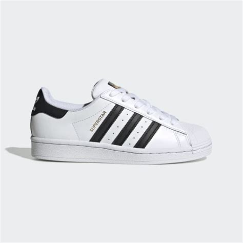 Kids Superstar Cloud White and Core Black Shoes | adidas UK