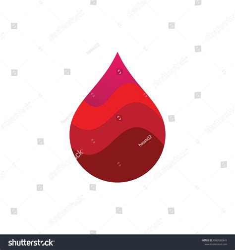 Blood Illustration Logo Vector Template Design Stock Vector (Royalty Free) 1980580841 | Shutterstock