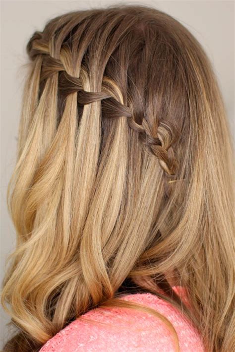 Learn How to Do a Waterfall Braid | LoveHairStyles.com