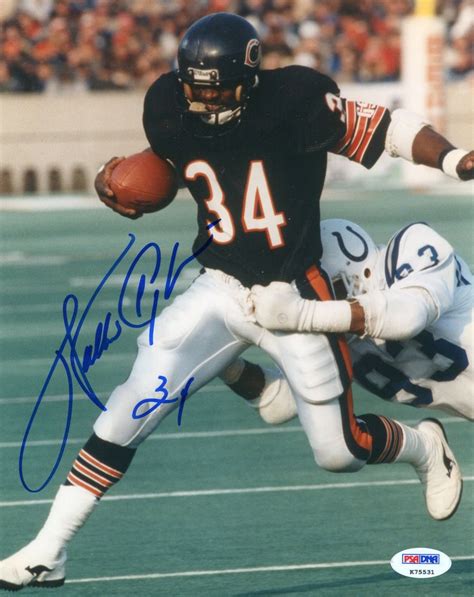 Walter Payton | PSA AutographFacts℠