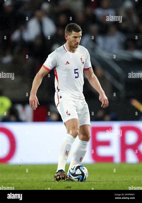 COLOGNE - Jan Vertonghen of Belgium during the friendly match between ...