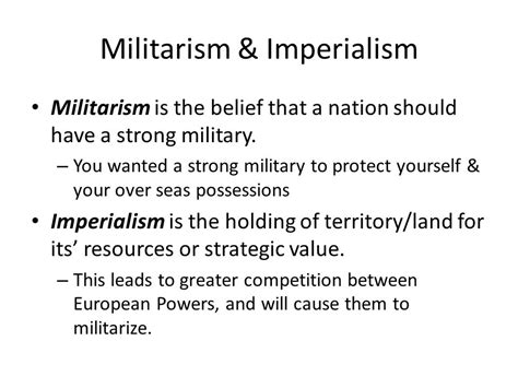 Bell Ringer What were the M.A.I.N. causes of WW I? - ppt video online download