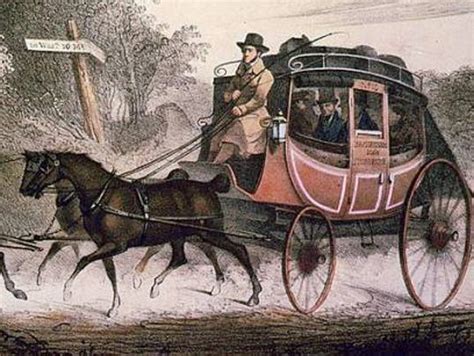 History | Stagecoaches were a familiar sight