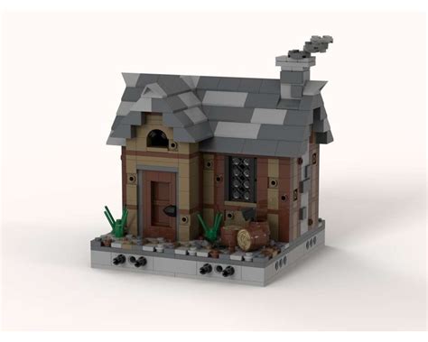 LEGO MOC Medieval house 3 - modular by Tavernellos | Rebrickable - Build with LEGO