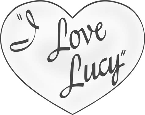 I Love Lucy Png Transparent Image