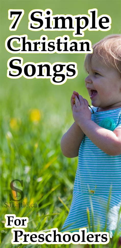 7 Simple Christian Songs for Preschoolers | Christian songs ...