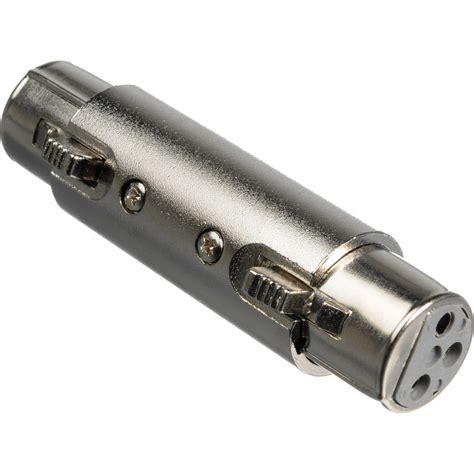 Comprehensive XLRJ-BL Female XLR to Female XLR Adapter XLRJ-BL