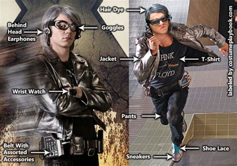 Quicksilver Costume from Xmen: Days of Future Past | Costume Playbook ...