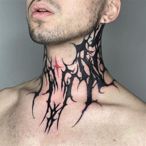 Details more than 70 black neck tattoo best - in.cdgdbentre