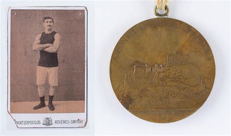 Rare Athens 1896 Olympic medal sold at auction