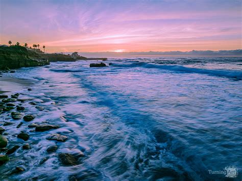 La Jolla Cove, San Diego Sunset by Brian McClean - TurningArt