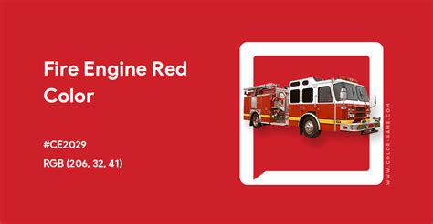 Fire Engine Red color hex code is #CE2029