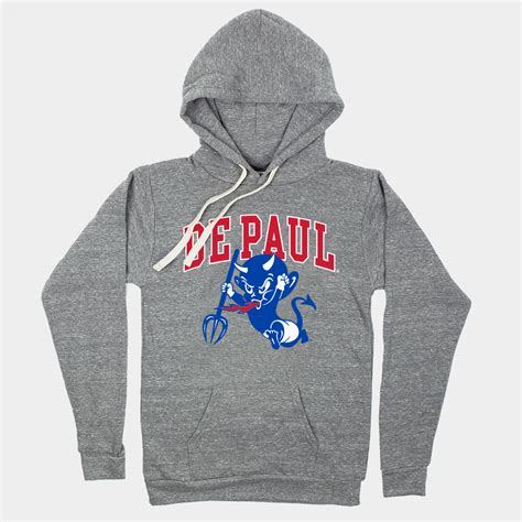 Retro DePaul Blue Demons Mascot Hoodie | Homefield