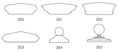 Pier column caps - Architectural Foam and Precast Concrete